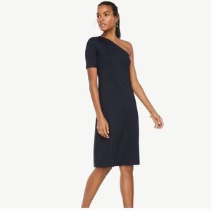 Ann Taylor One Shoulder Dress- FREE w/ Purchase